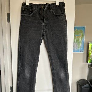 Levi's Mom Jeans Vintage Grey 505